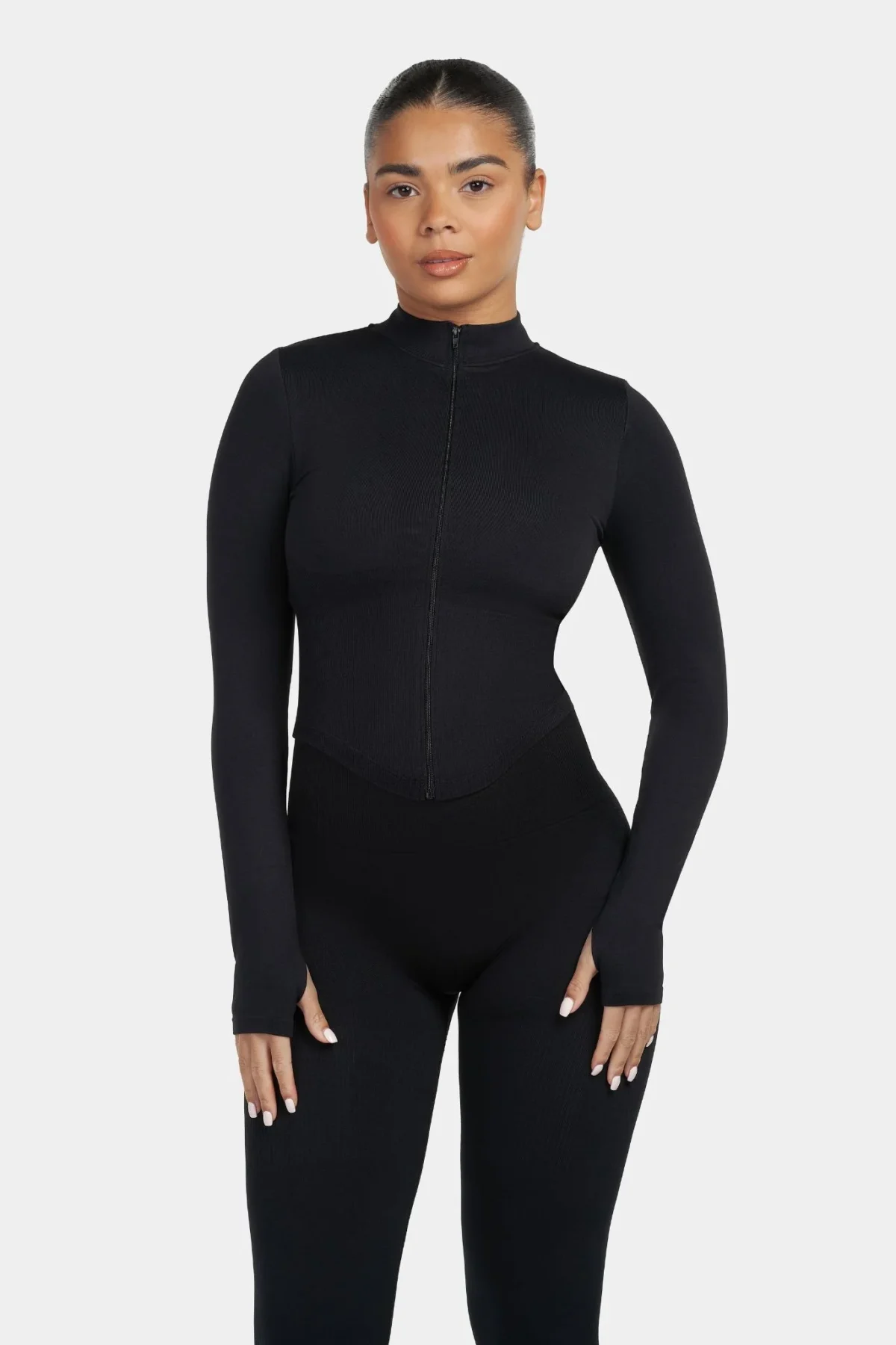 Sculpt Shapewear Jacket | Pure Black - Image 2