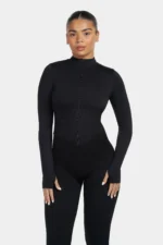 Sculpt Shapewear Jacket | Pure Black - Image 2