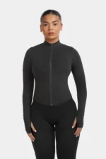 Sculpt Shapewear Jacket | Charcoal Grey - Image 2