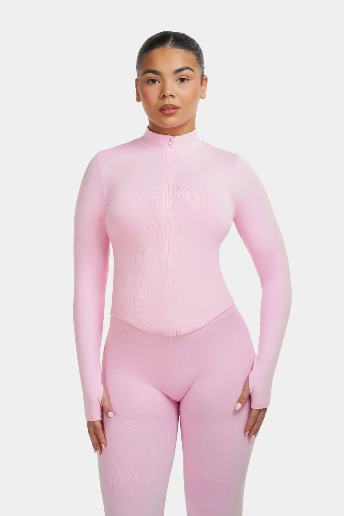 Sculpt Shapewear Jacket | Pilates Pink - Image 2