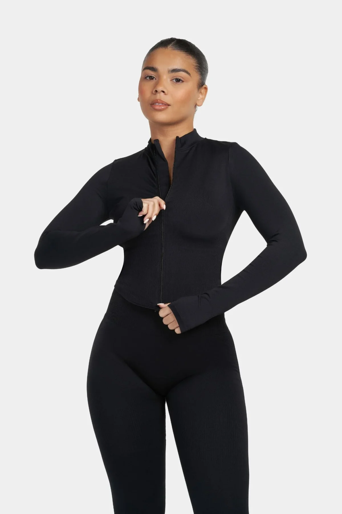 Sculpt Shapewear Jacket | Pure Black - Image 3