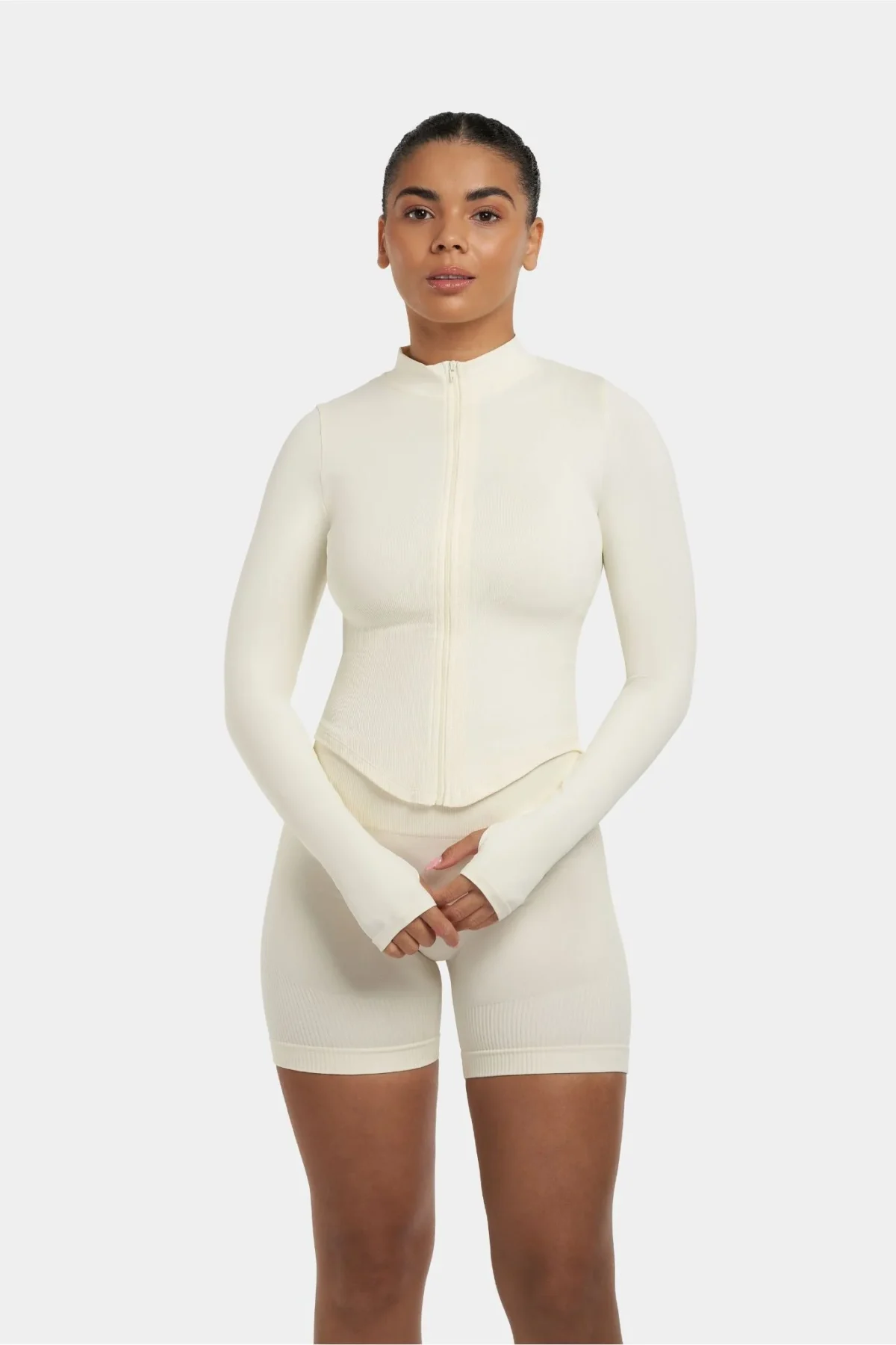 Sculpt Shapewear Jacket | Off-White - Image 1