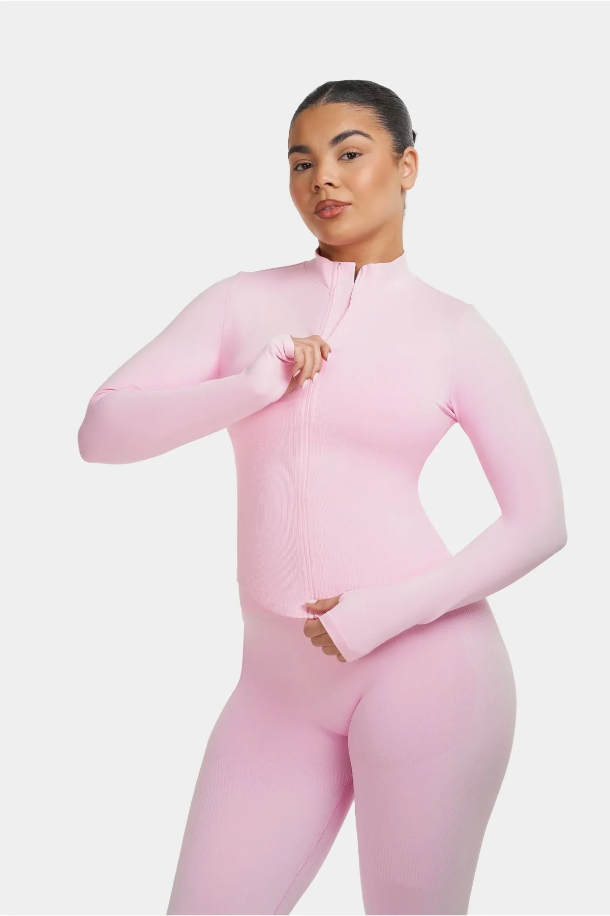 Sculpt Shapewear Jacket | Pilates Pink - Image 1