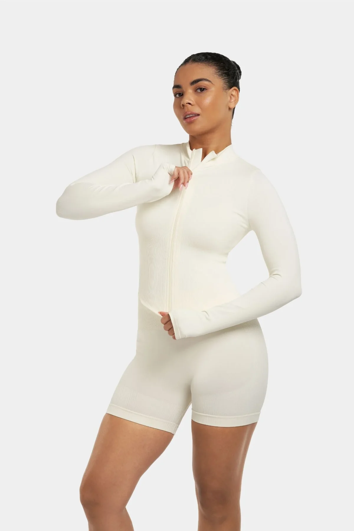 Sculpt Shapewear Jacket | Off-White - Image 4