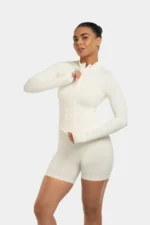 Sculpt Shapewear Jacket | Off-White - Image 4
