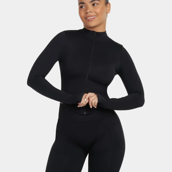 Sculpt Shapewear Jacket | Pure Black