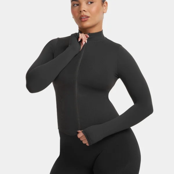 Sculpt Shapewear Jacket | Charcoal Grey