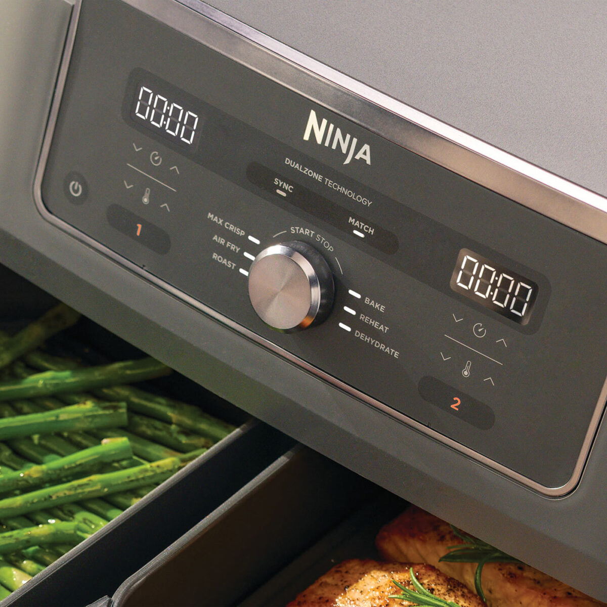 Ninja MAX 6-in-1 Dual Zone Air Fryer 9.5L DZ400UK - Image 2