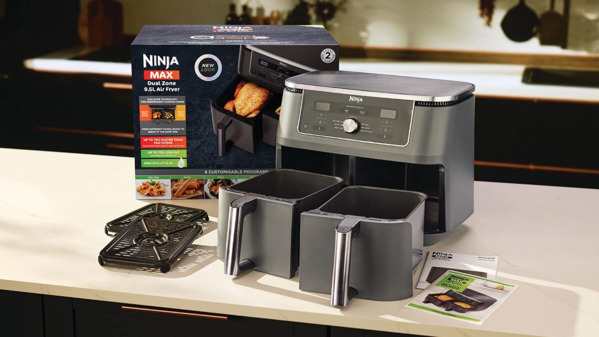 Ninja MAX 6-in-1 Dual Zone Air Fryer 9.5L DZ400UK - Image 9